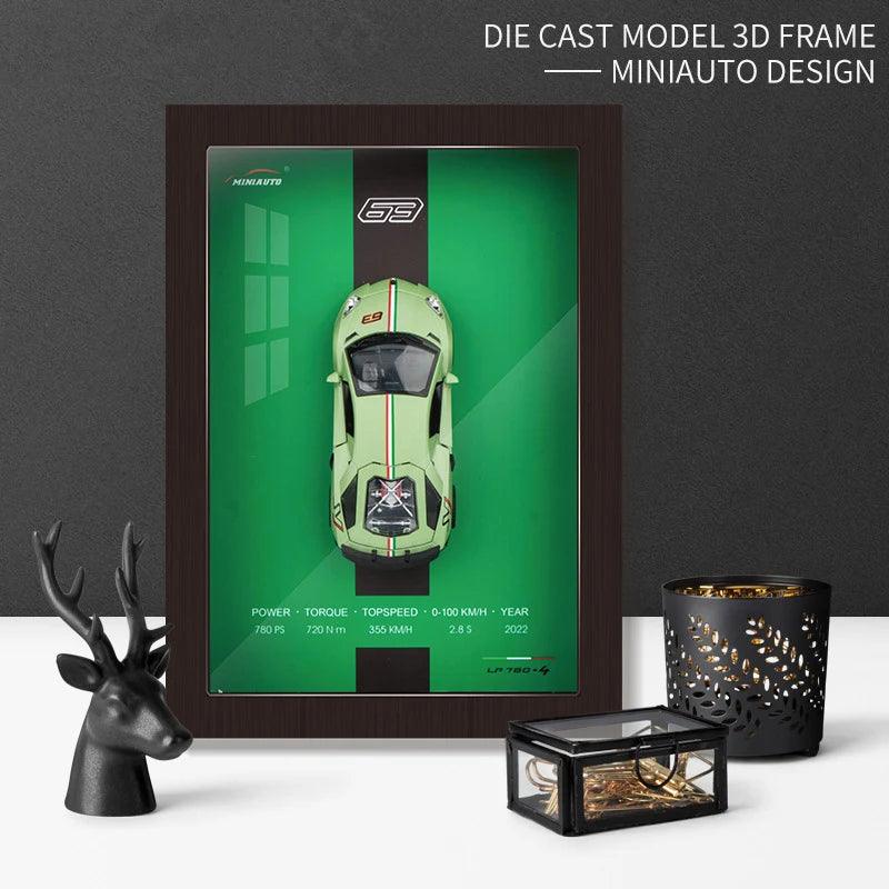 Photo Frame Miniature Cars 1:32